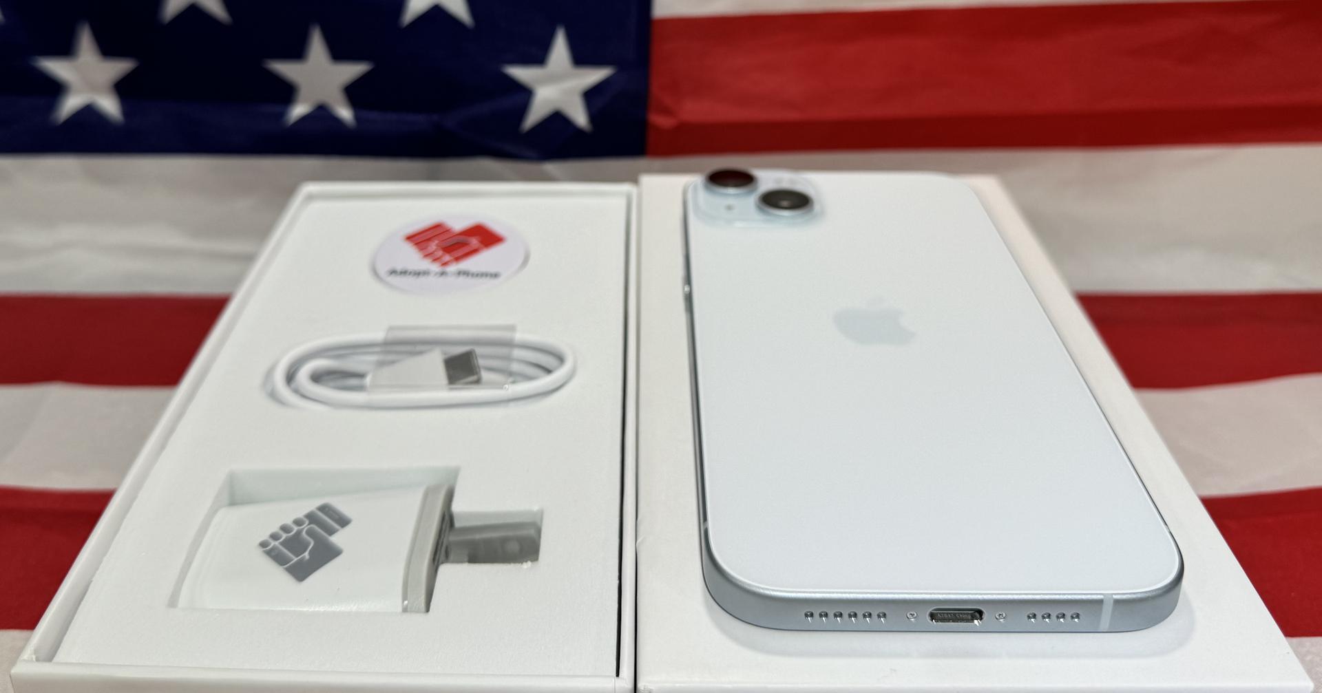 Apple iPhone 15 TMobile, Blue, 128GB, A2846 LYKJ37655 Swappa