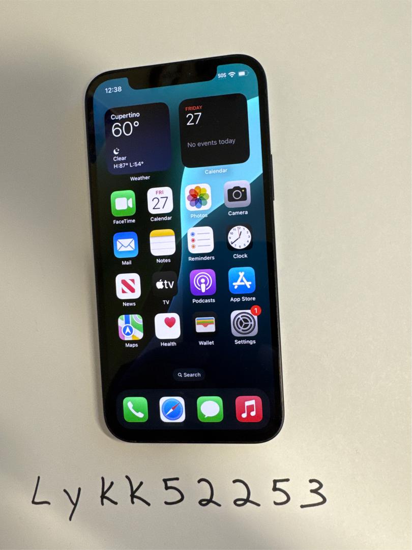 Apple iPhone 12 Unlocked, Black, 64GB, A2172 LYKK52253 Swappa