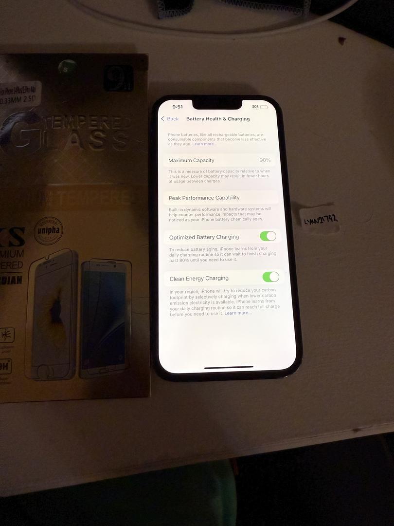 Apple iPhone 13 Unlocked, Midnight, 128GB, A2482 LYKN21792 Swappa