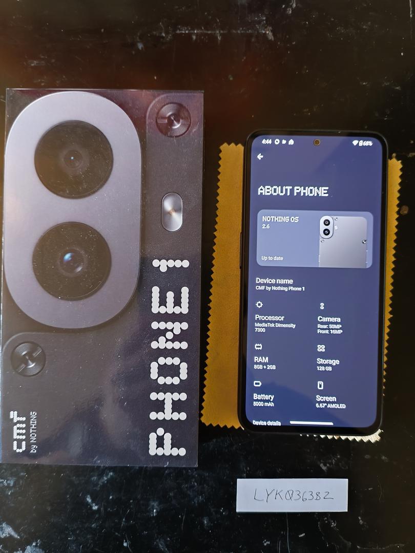 CMF Phone 1, color Black