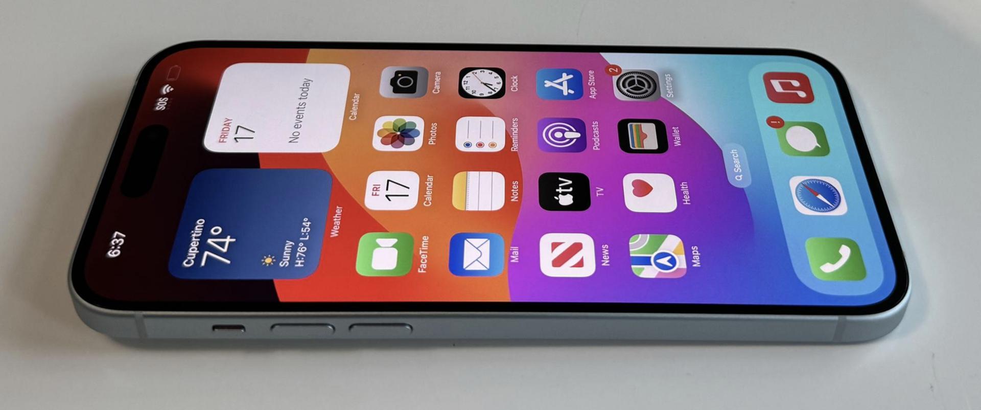 Apple iPhone 15 Plus, color Blue