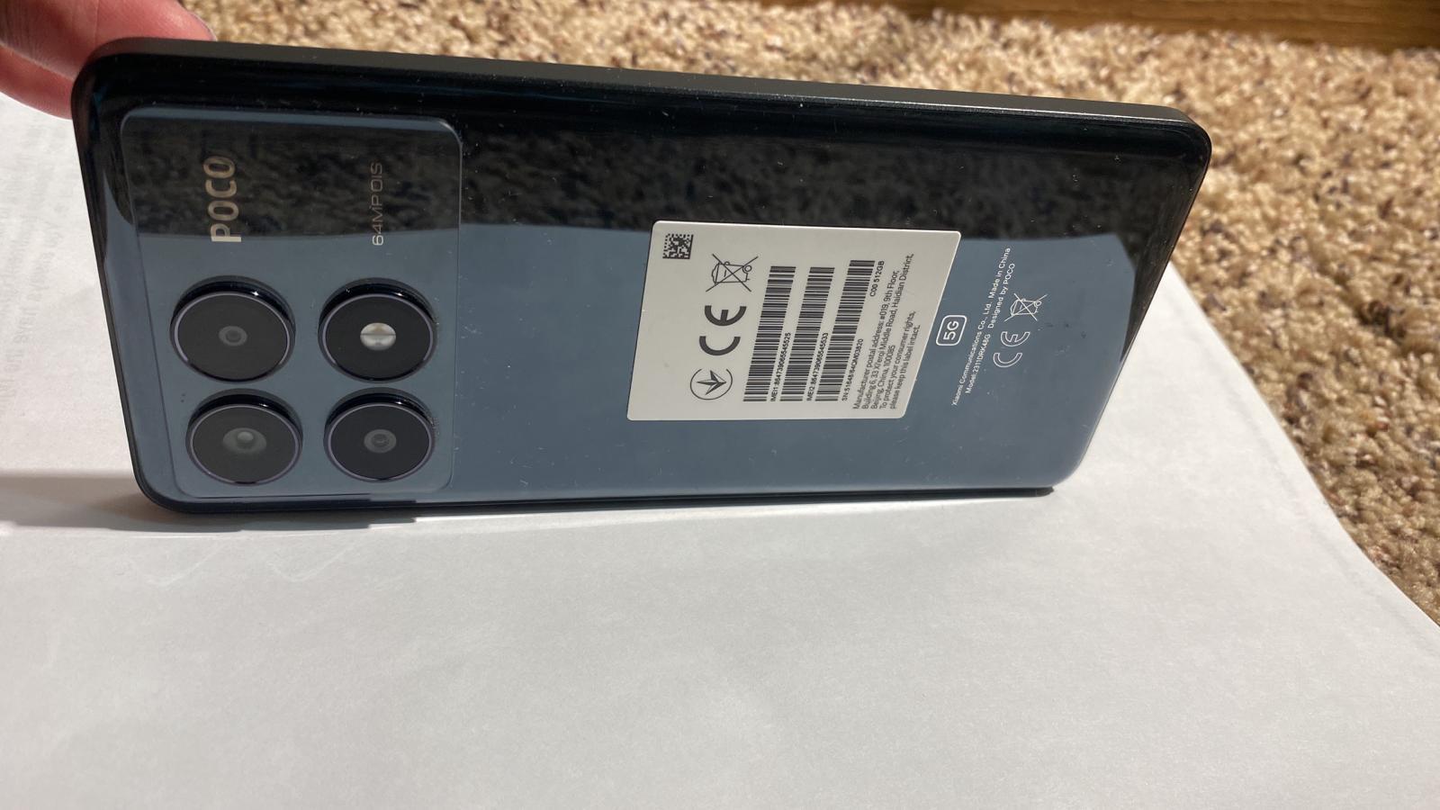 Xiaomi POCO X6 Pro, color Black