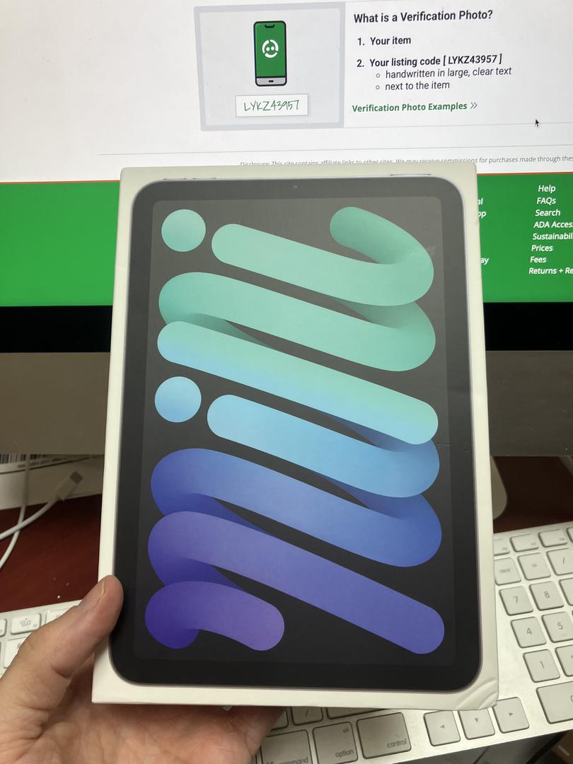 Apple iPad Mini 6th Gen, color Gray