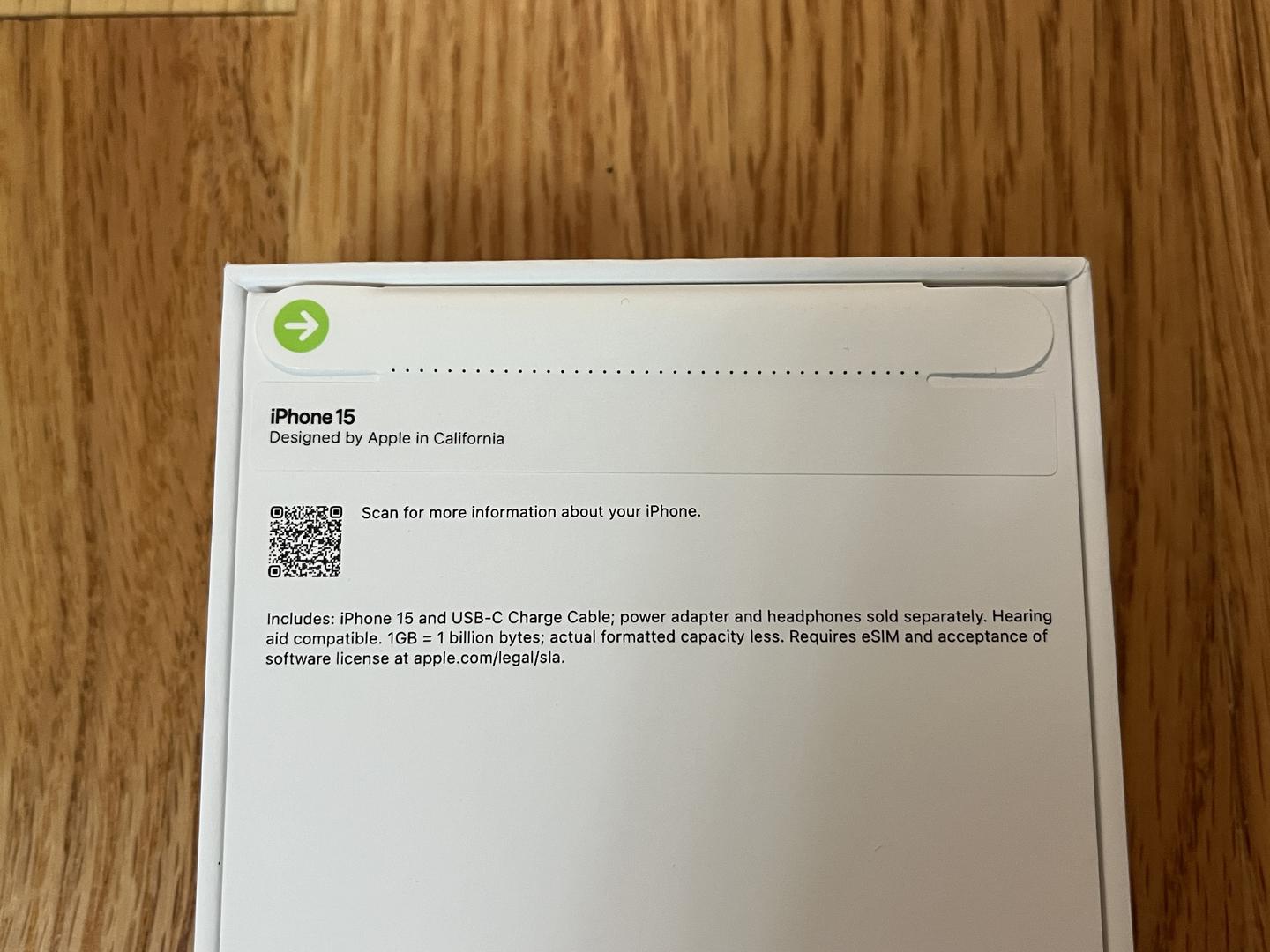 Apple iPhone 15 Unlocked, Black, 128GB, A2846 LYKZ79641 Swappa