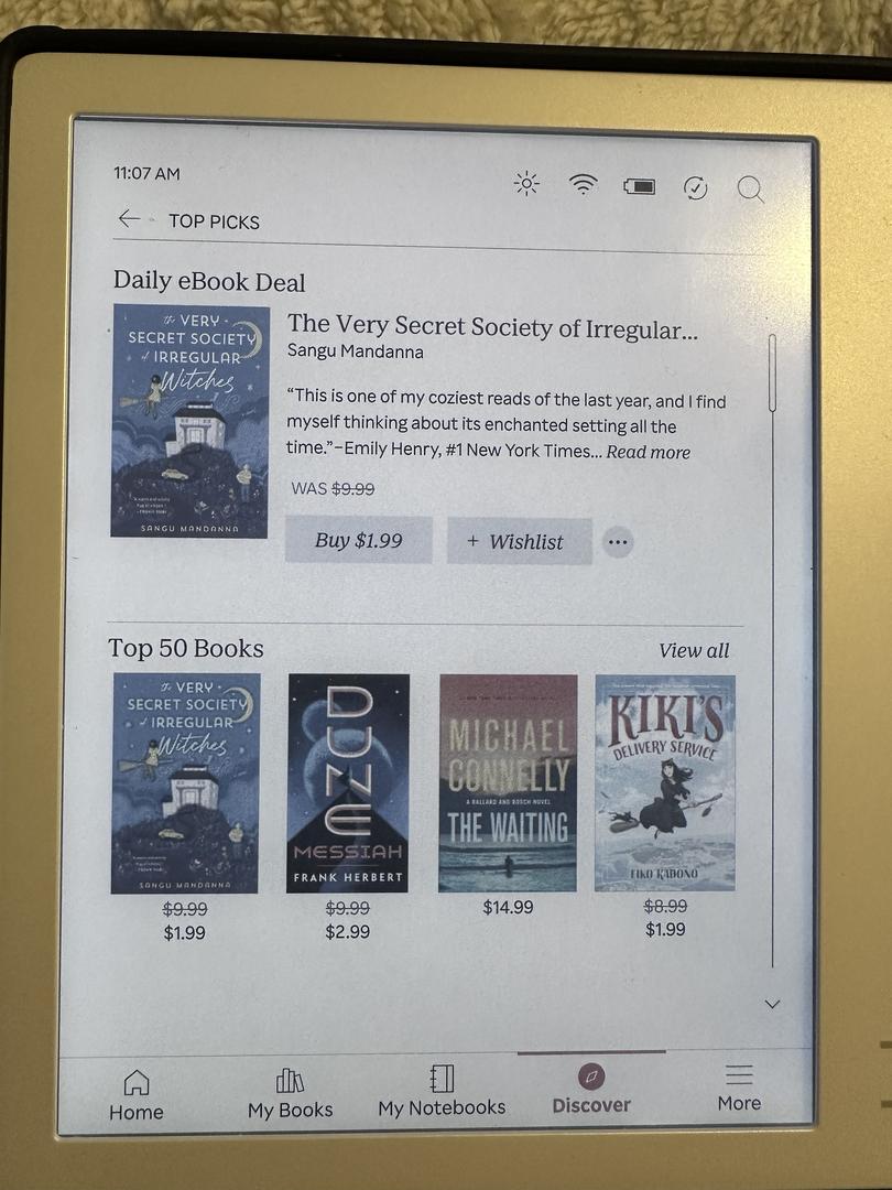 Kobo Libra Colour, color White