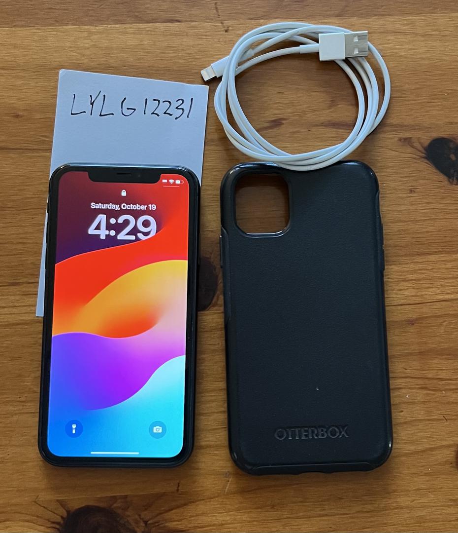 Apple iPhone 11 Unlocked, Black, 128GB, A2111 LYLG12231 Swappa