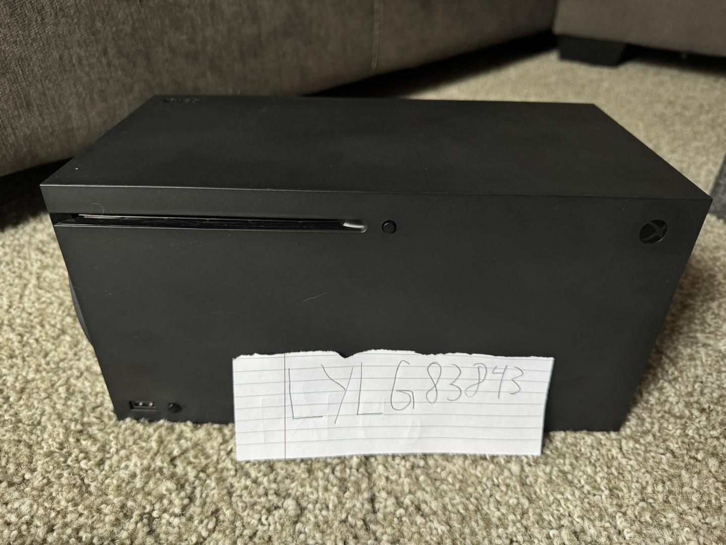 Xbox Series X (2020) Black, 1TB, standard LYLG83843 Swappa