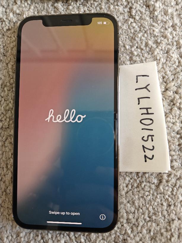 Apple iPhone 12 Pro Unlocked, Graphite, 256GB, A2341 LYLH01522 Swappa