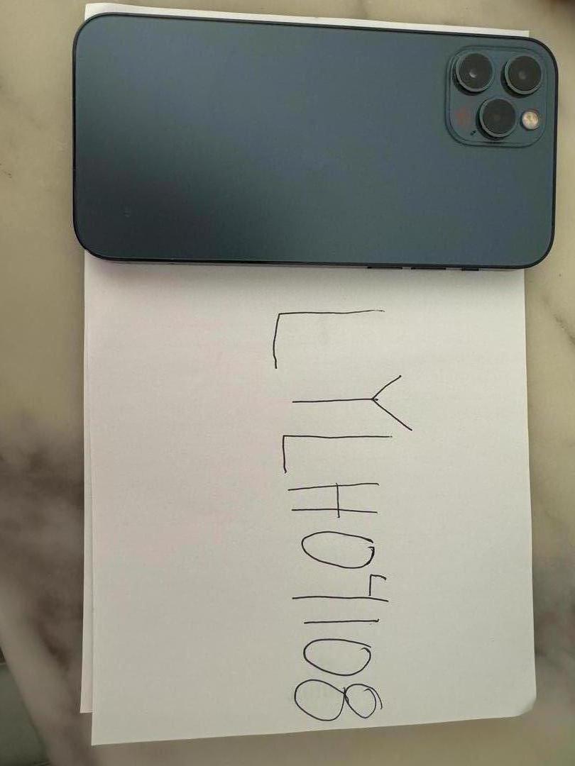 Apple iPhone 12 Pro Unlocked, Pacific Blue, 256GB, A2341 LYLH04108