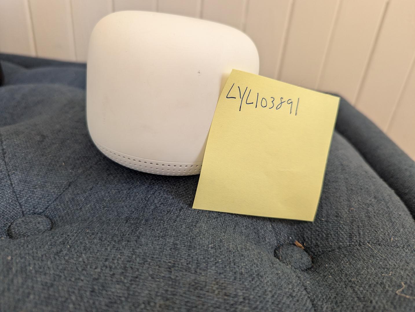 Google Nest WiFi Mesh Router Snow, 3Pack LYLI03891 Swappa