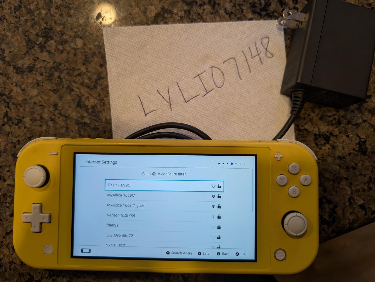 Nintendo Switch Lite Yellow LYLI07148 Swappa