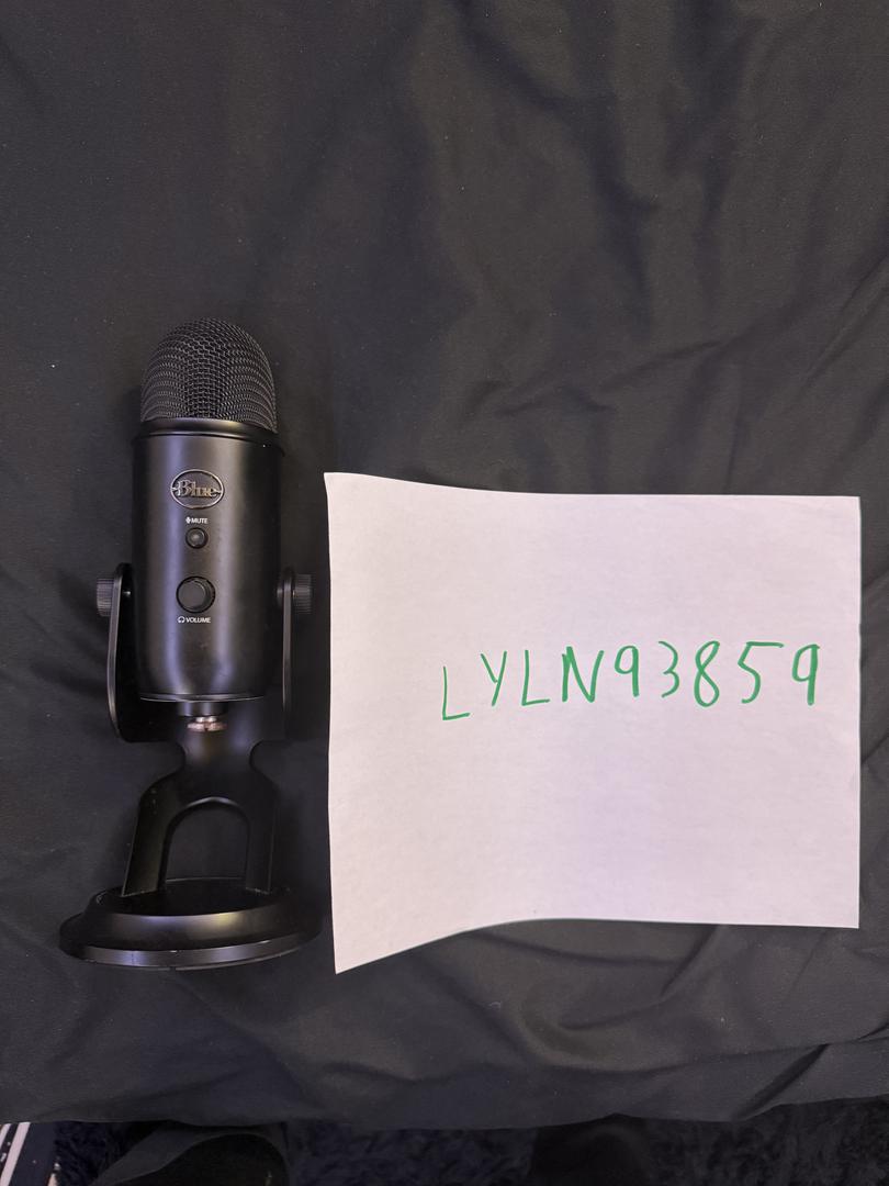Blue Yeti Black LYLN93859 Swappa