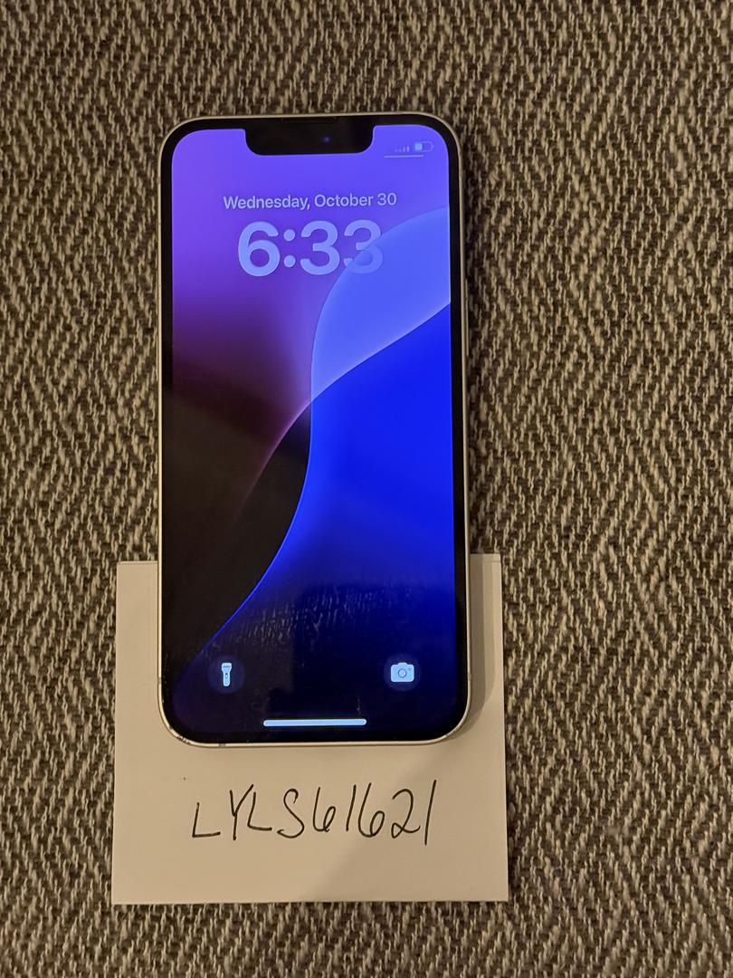 Apple iPhone 13 Mini - AT&T, 256GB, Starlight, A2481 - LYLS61621