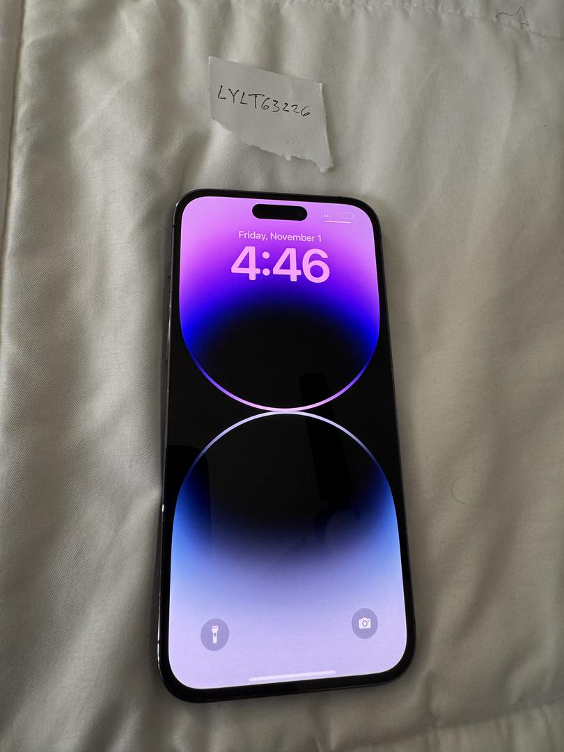 Apple iPhone 14 Pro Max Unlocked, Purple, 128GB, A2651 LYLT63226