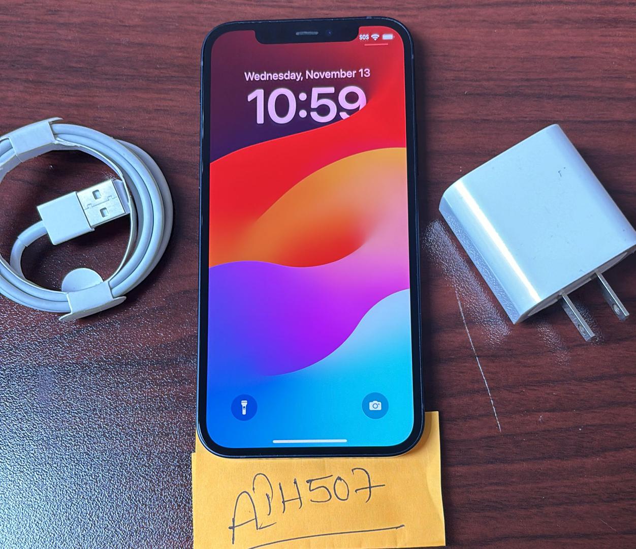 Apple iPhone 12 - Unlocked Non-US, 64GB, Blue, A2402 - LYMR61989