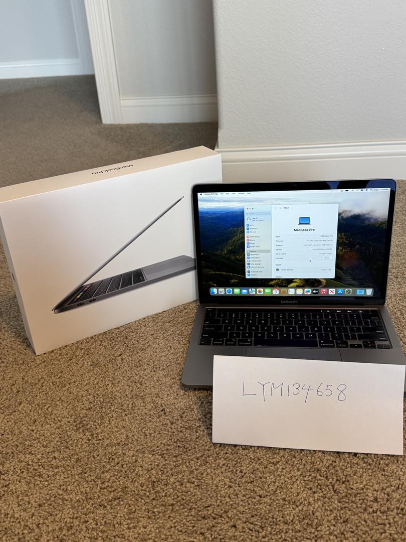 MacBook Pro 2020 - 13", color Gray