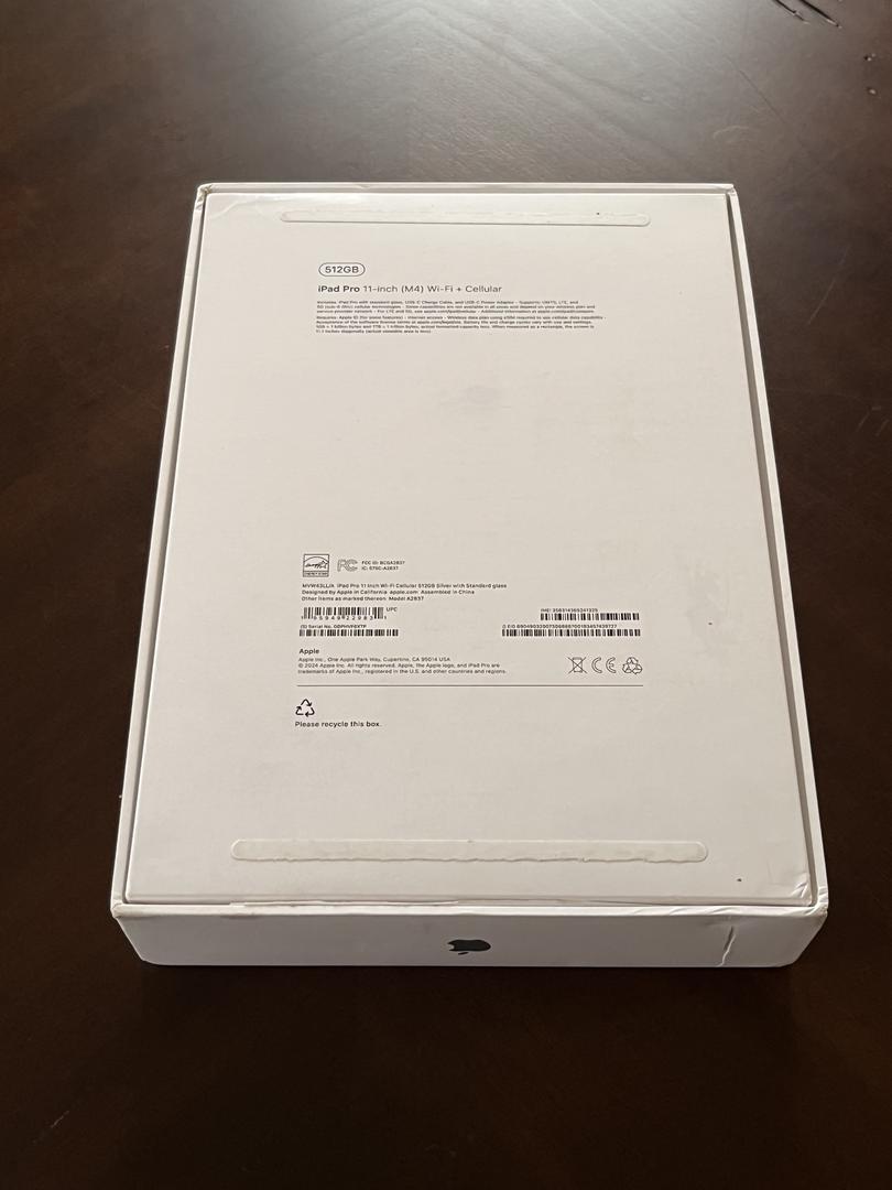 Apple iPad Pro 11" (M4) 2024, color Silver