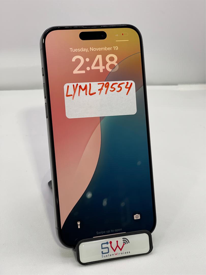 Iphone 15 Pro Max Verizon Prepaid Apple iPhone 15 Pro Max - Verizon, Black, 256GB, A2849 - LYML79554 - Swappa