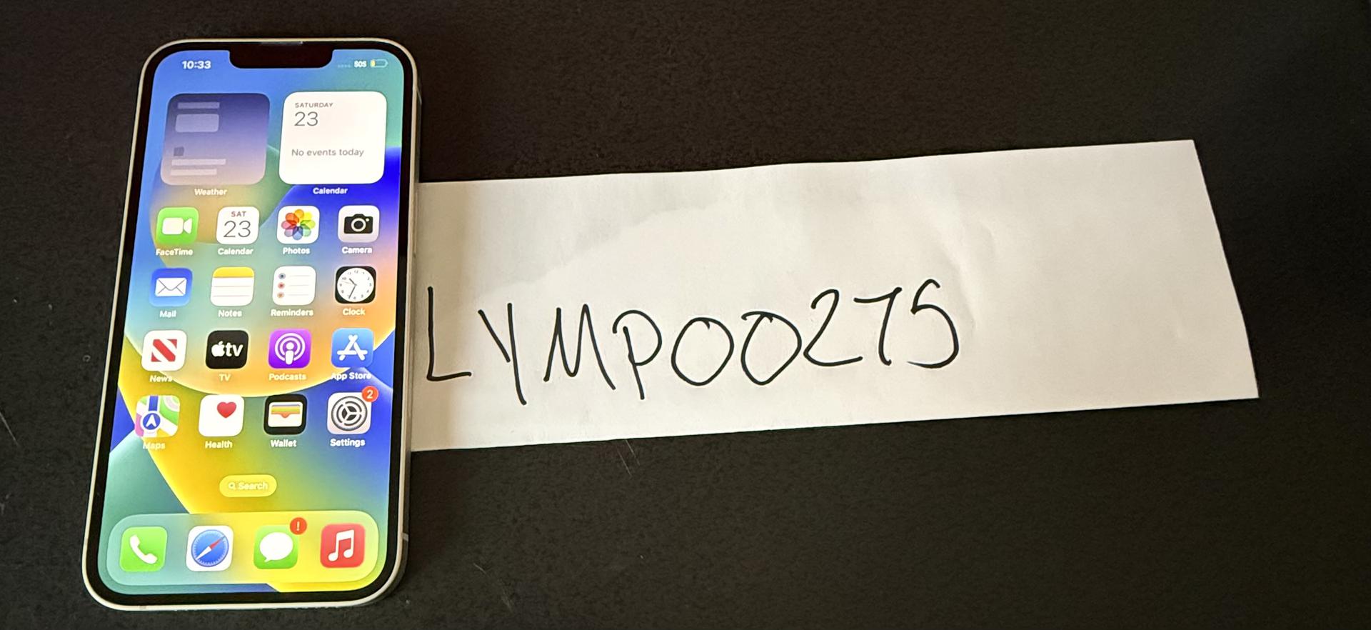 Apple iPhone 13, color Starlight