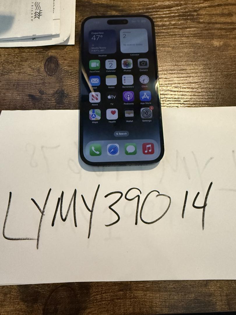 Apple iPhone 14 Pro, color Black