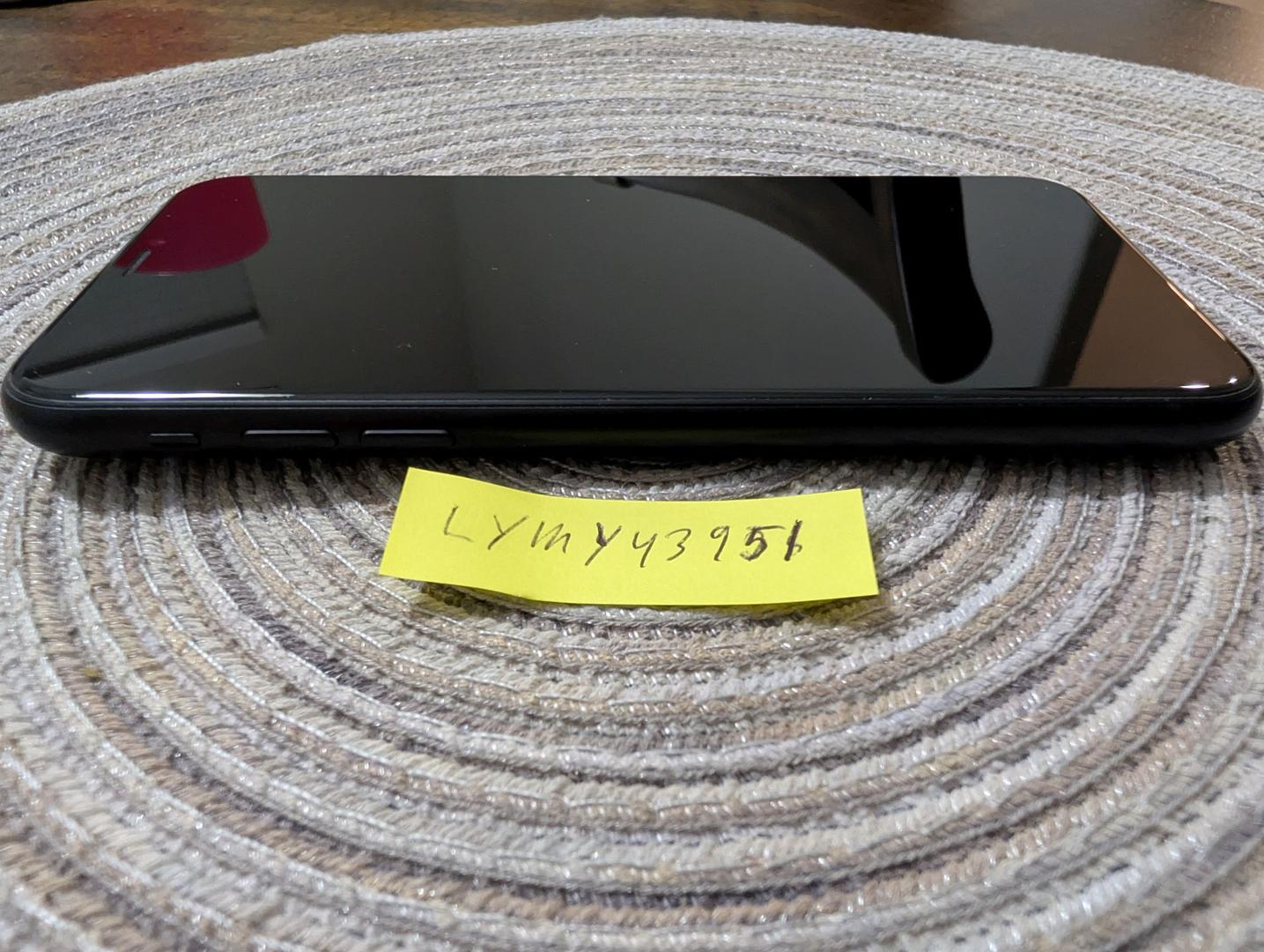 Apple iPhone Xr - Unlocked, Black, 64GB, A1984 - LYMY43951