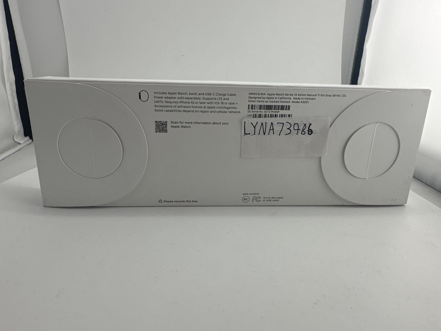 Apple Watch Series 10 42mm, color Natural