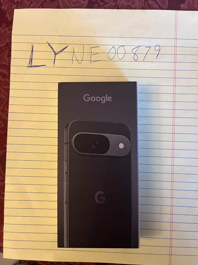 Google Pixel 9, color Obsidian