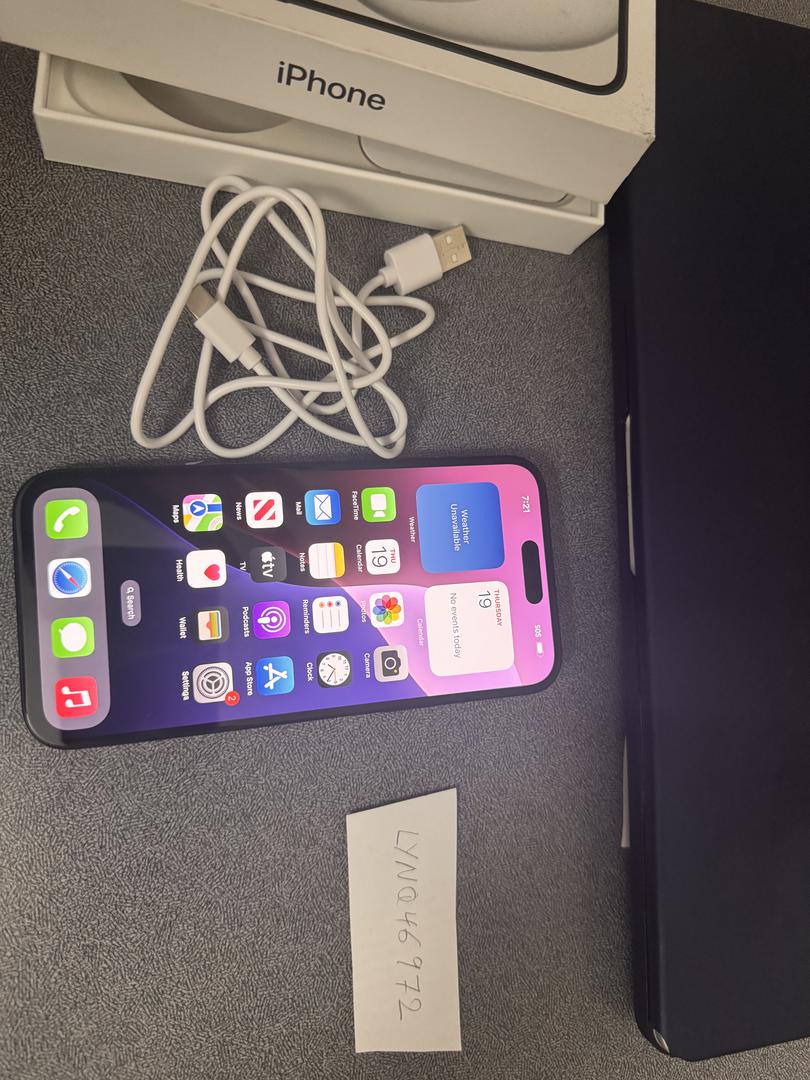 Apple iPhone 15 Plus, color Black