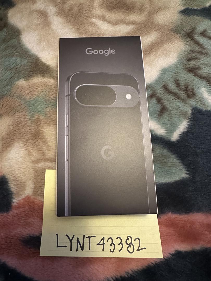 Google Pixel 9, color Obsidian