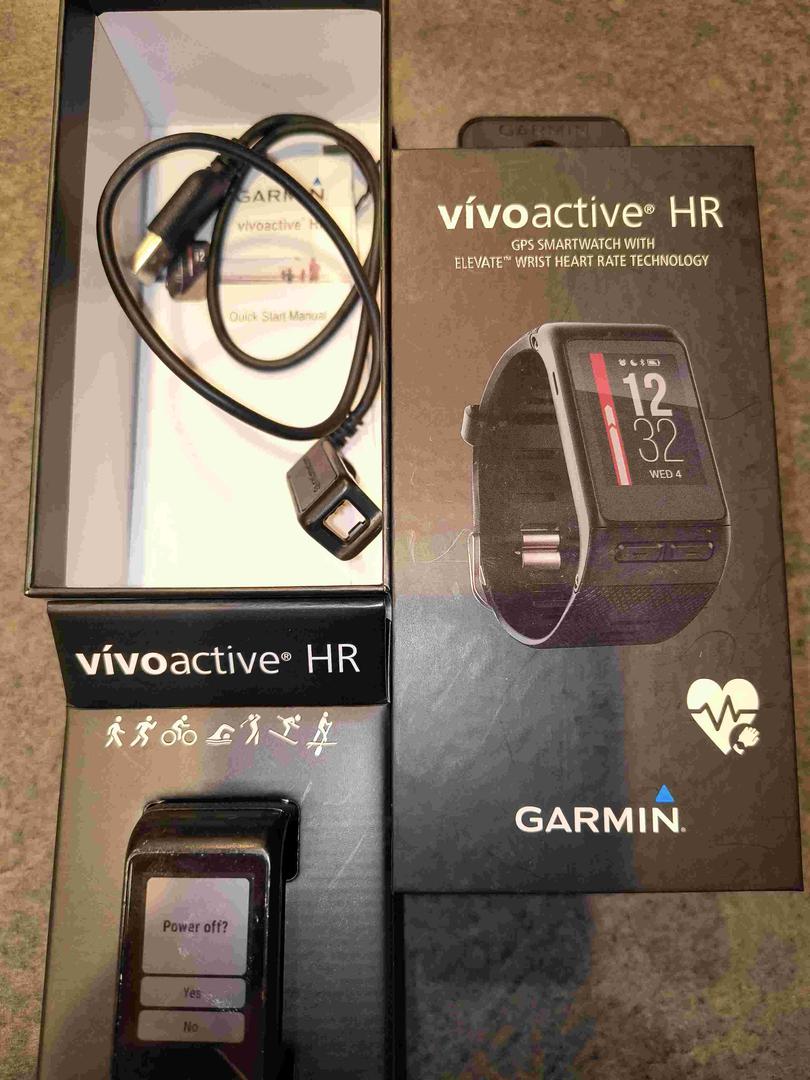Garmin Vivoactive HR, color Black