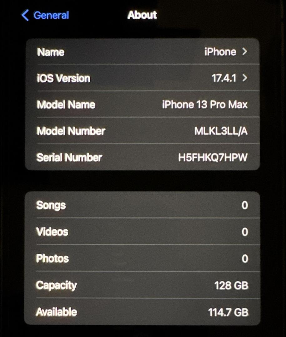 Apple iPhone 13 Pro Max, color Graphite