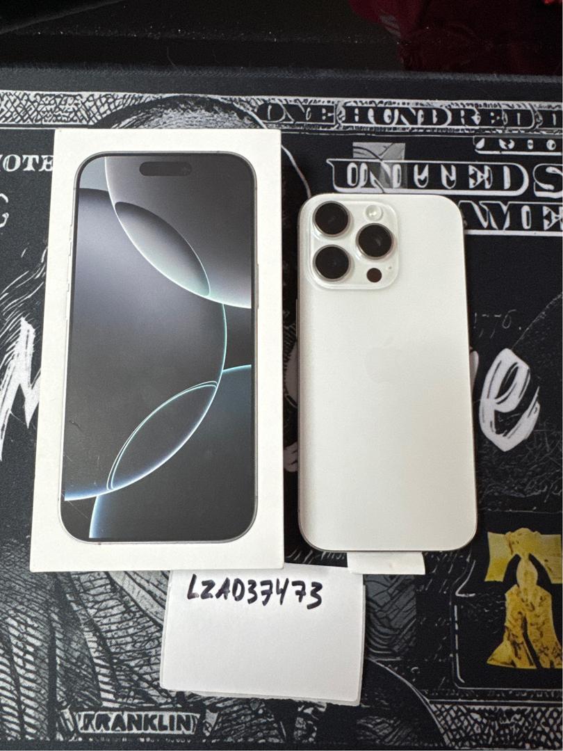 Apple iPhone 16 Pro Verizon, White, 128GB, A3083 LZAD37473 Swappa