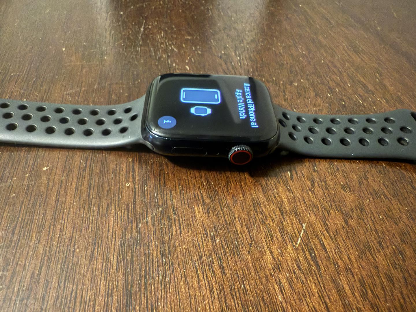 Apple Watch Series 7 45mm Verizon, Midnight, A2477 Cellular, Nike