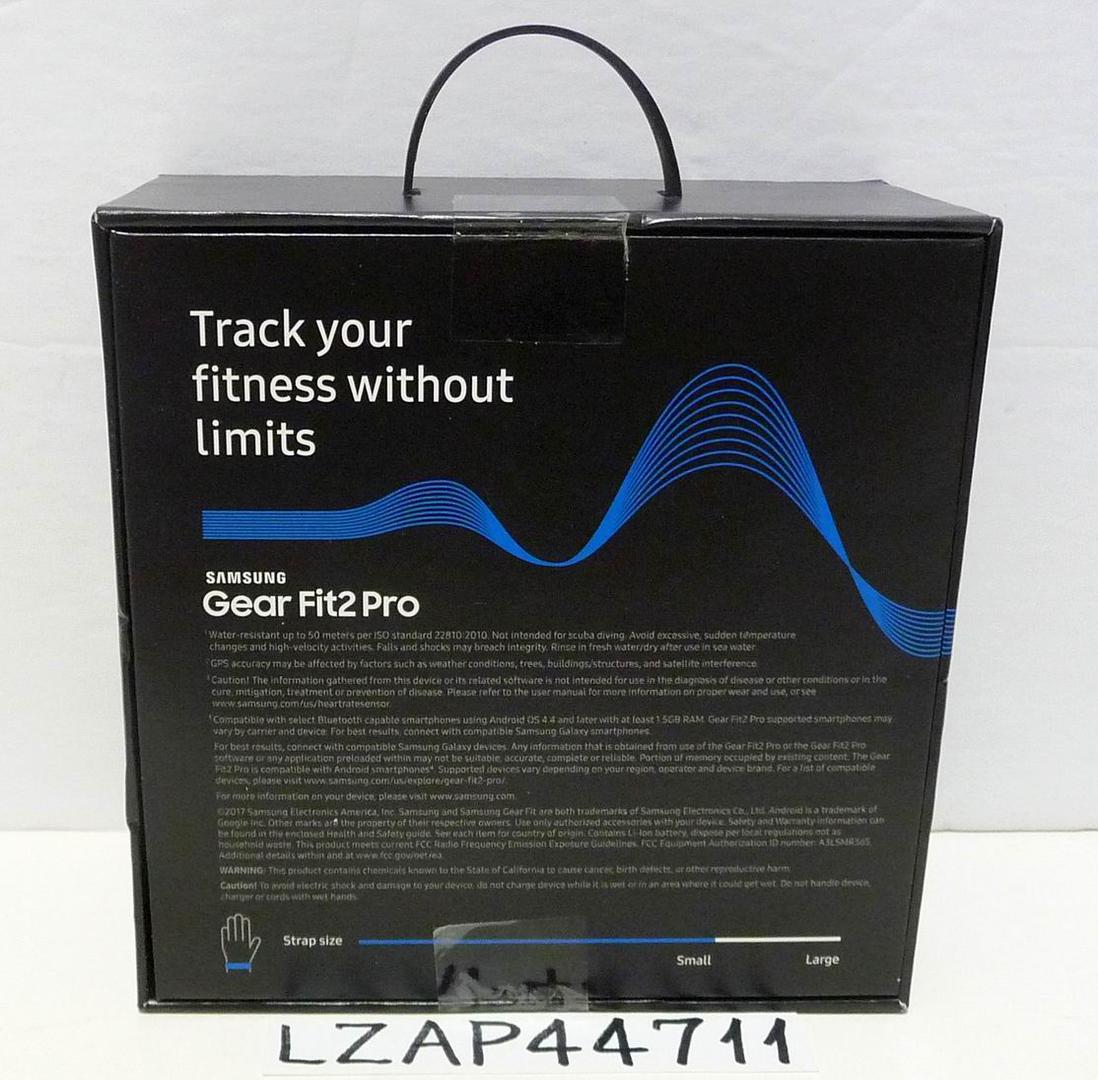Samsung Gear Fit2 Pro, color Black