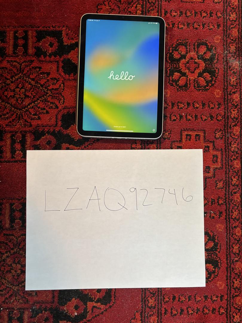 Apple iPad Mini 6th Gen, color Starlight