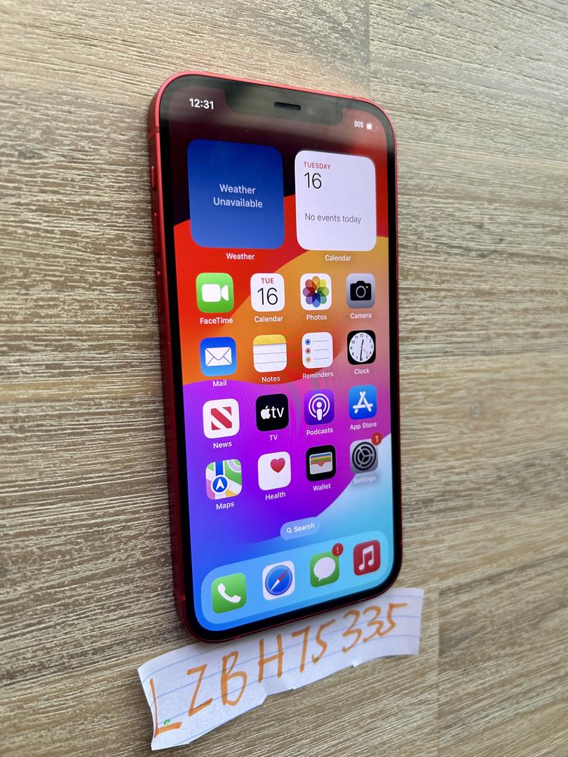 Apple iPhone 12, color Red