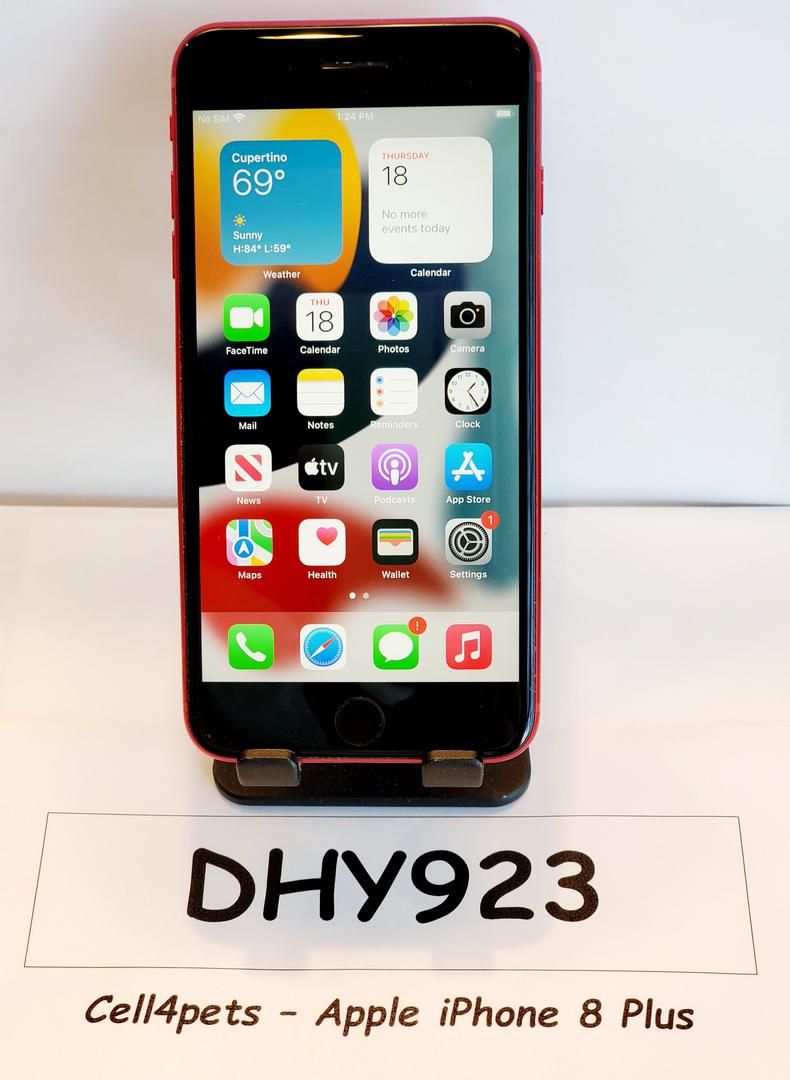 Apple iPhone 8 Plus, color Red