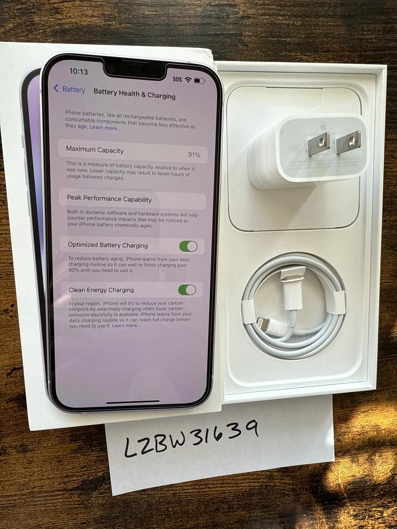 Apple iPhone 14 Plus, color Purple