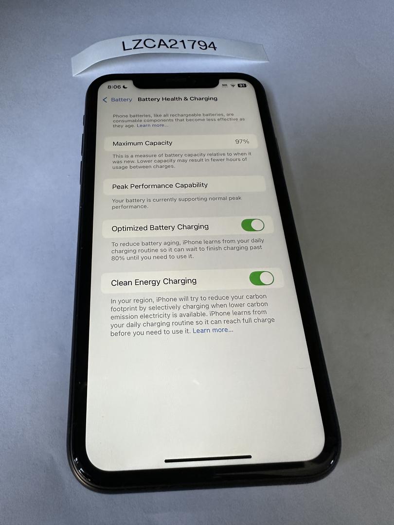 Apple iPhone Xr - Unlocked, Black, 128GB, A1984 - LZCA21794