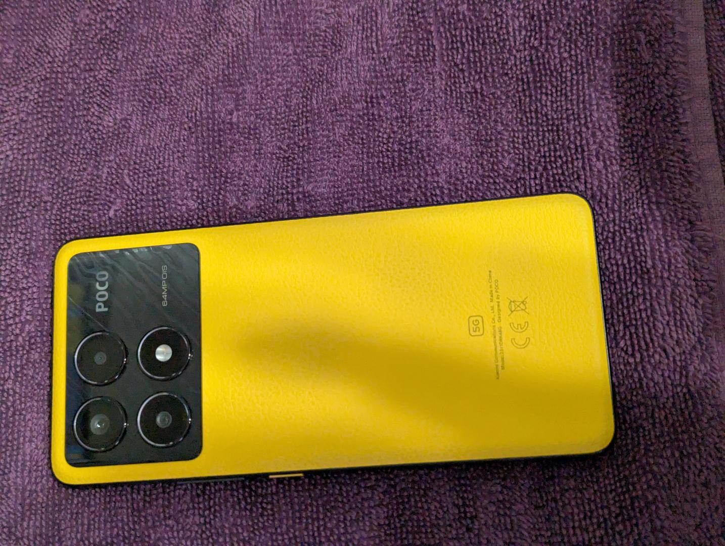 Xiaomi POCO X6 Pro, color Yellow