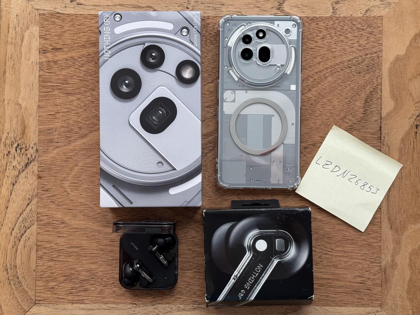 Nothing Phone 3a Pro, color Gray