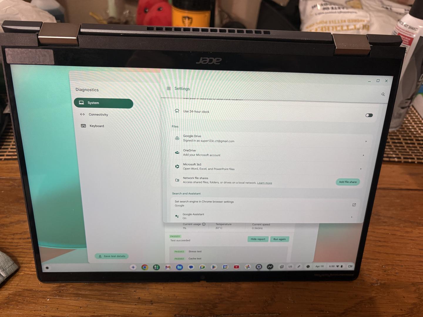 Acer Chromebook Spin 714, color Gray