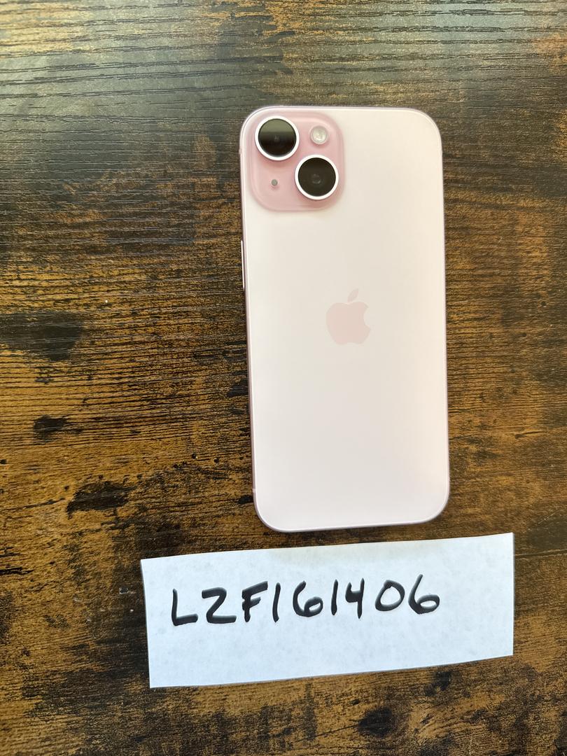 Apple iPhone 15 - Unlocked, 128GB, Pink, A2846 - LZFI61406 - Swappa