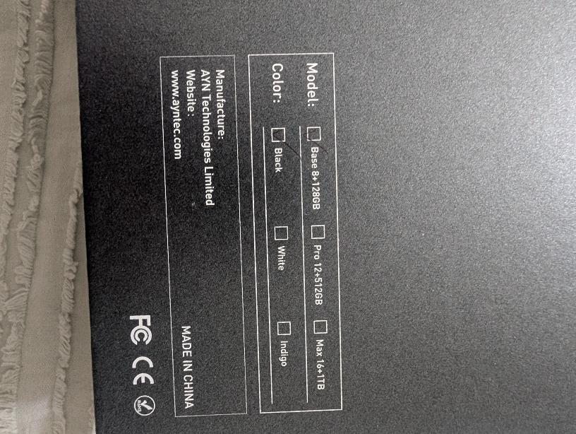 Lenovo Legion Y700 Tablet (2023), color Gray