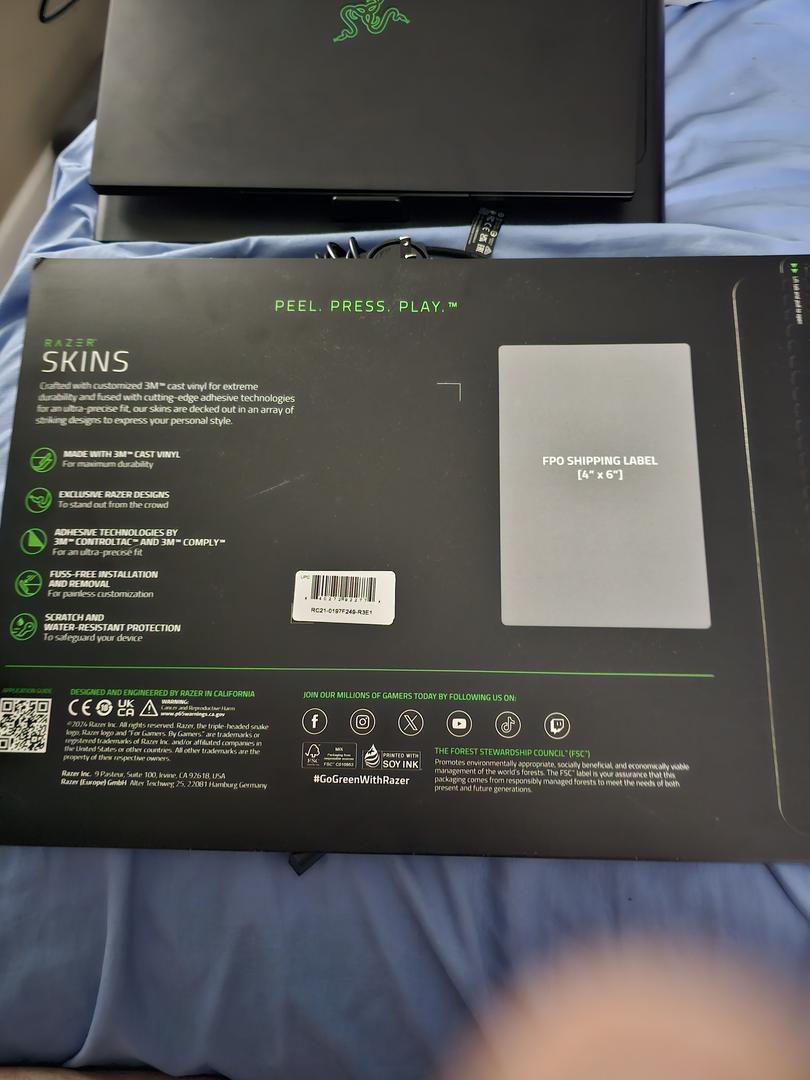 Razer Blade 16" 2025, color Black