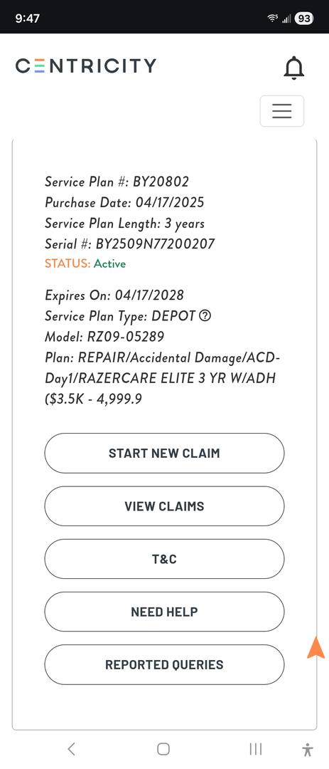 Razer Blade 16" 2025, color Black