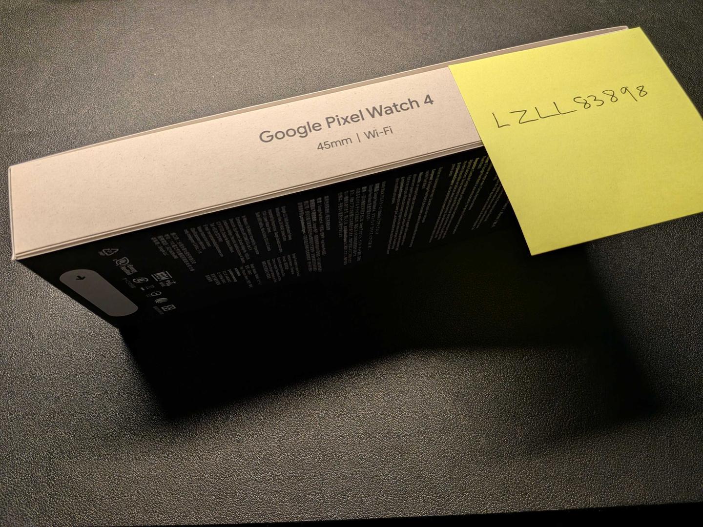 Google Pixel Watch 4, color Black