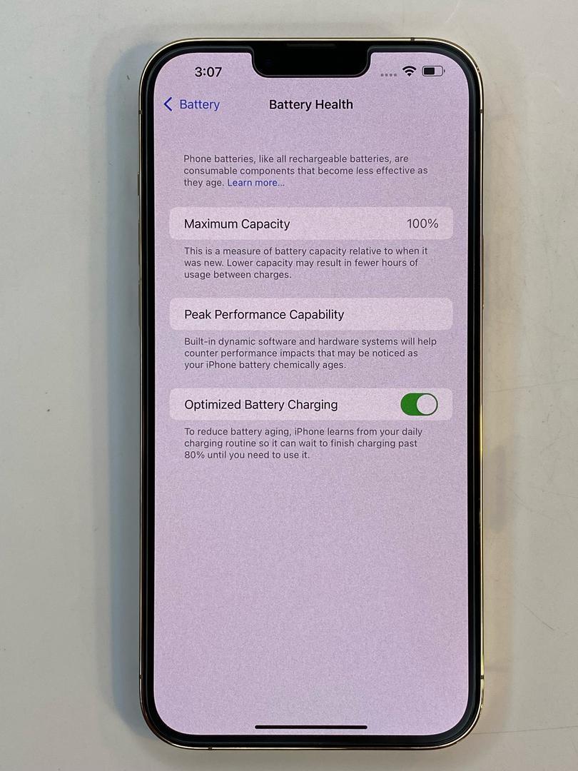 Apple iPhone 13 Pro Max - Verizon, 256 GB, Dorado, A2484 2