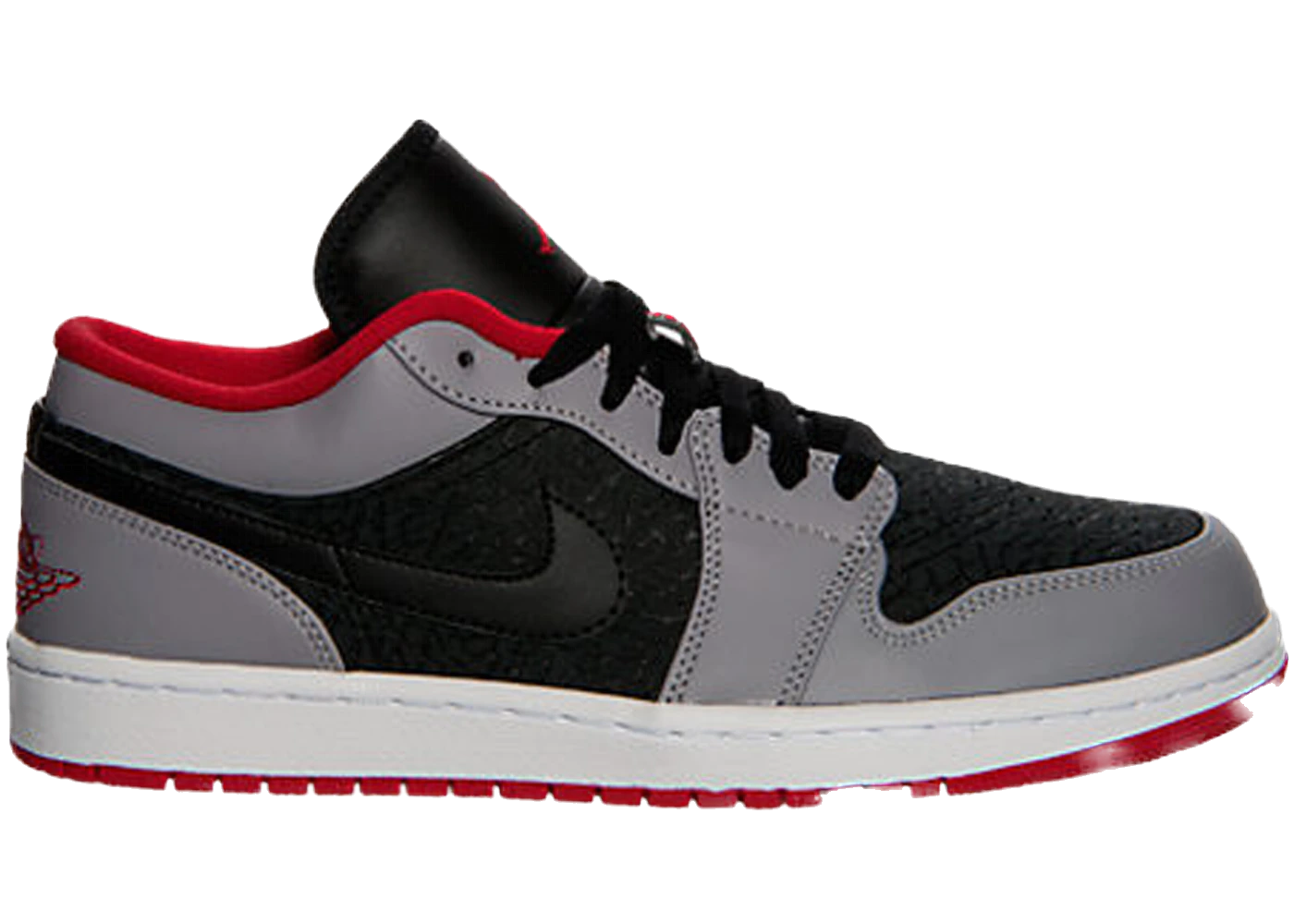 Jordan 1 Low Black Gym Red Cement