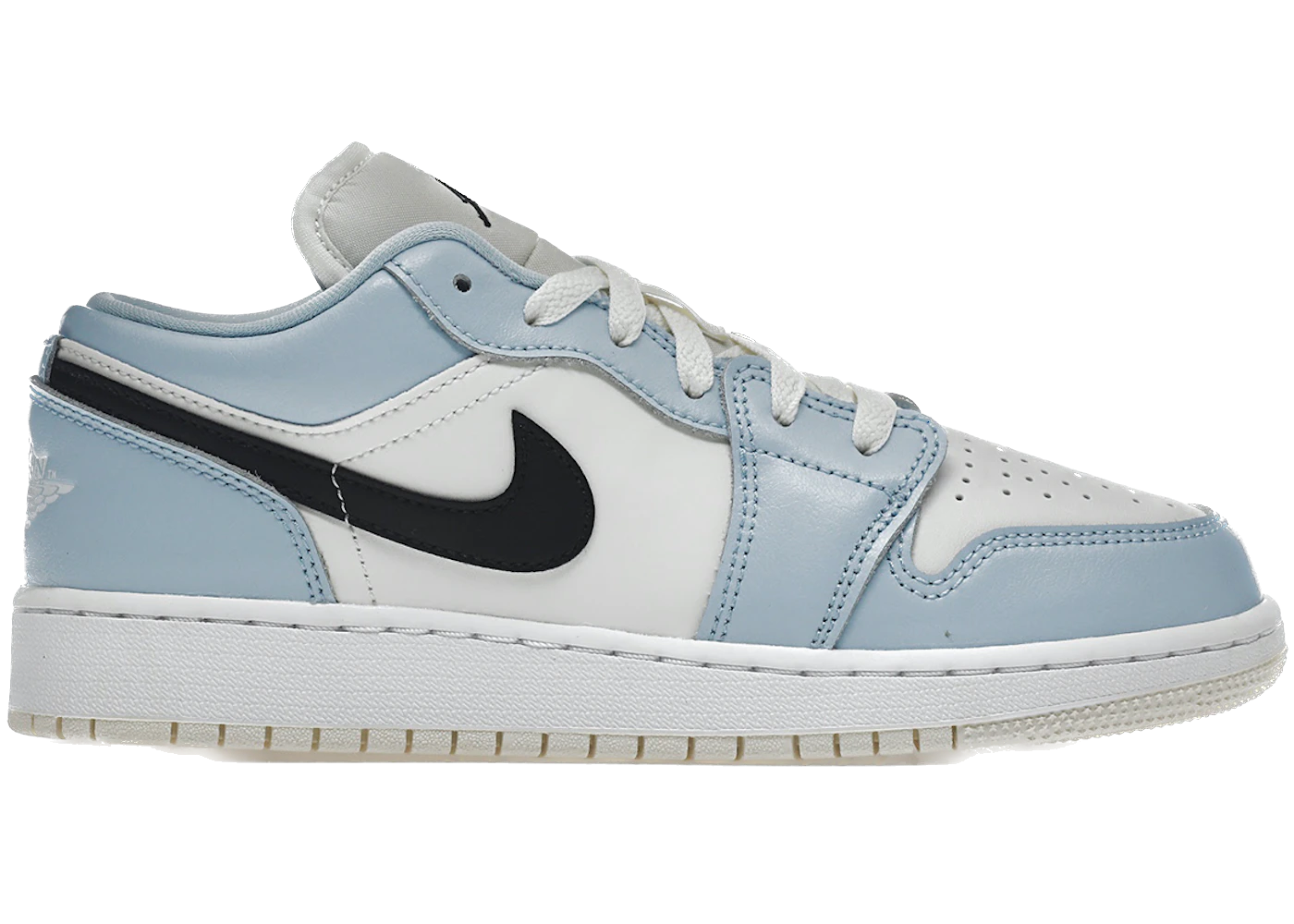 Jordan 1 Low Ice Blue Black (GS)